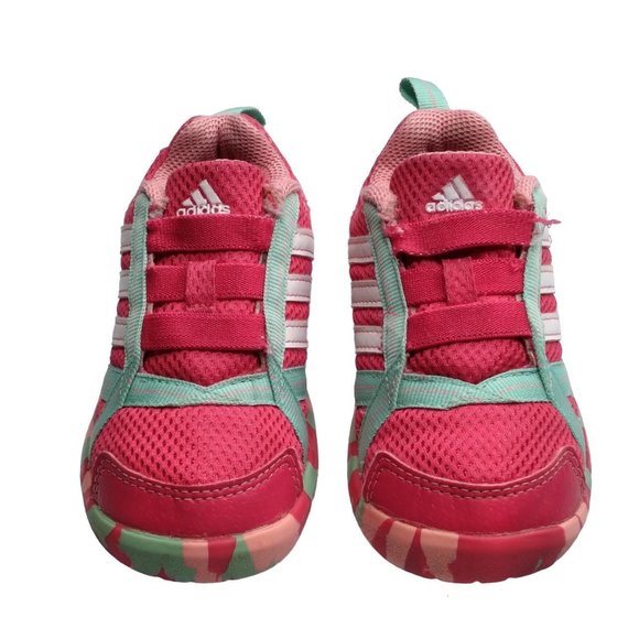Girls Adidas Toddler Sneakers Size 6K - Picture 1 of 4